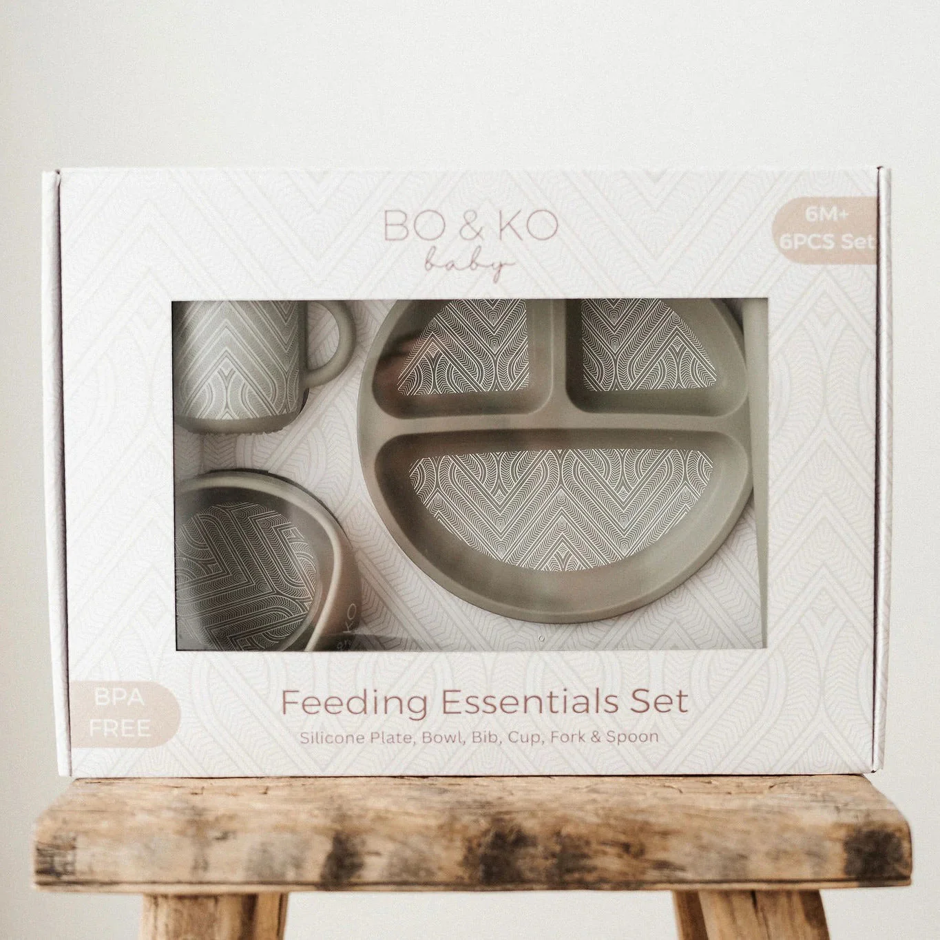 BO & KO Baby Essentials Feeding Set - Image 3
