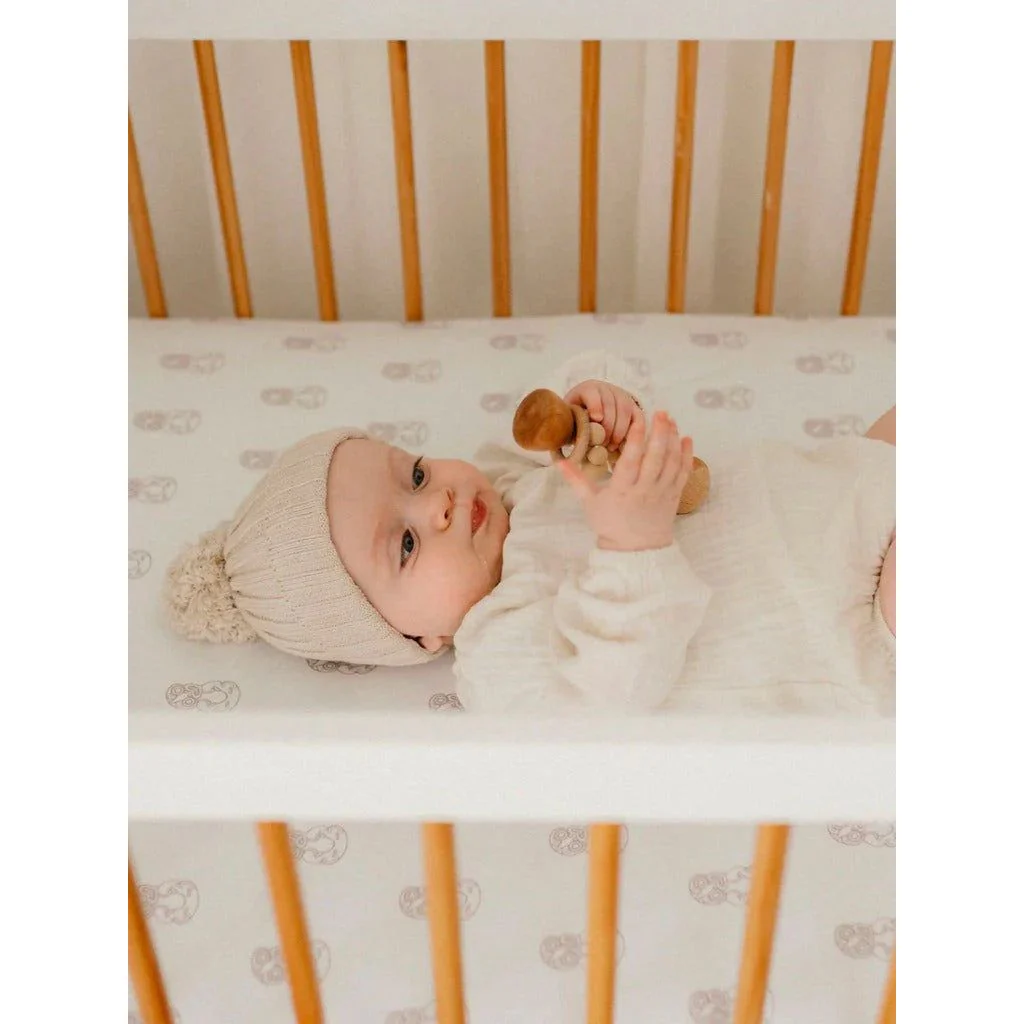 BO & KO Baby Tiki Fitted Cot Sheet - Image 4