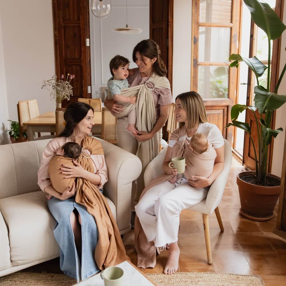 Boba Ring Sling - Linen - Image 7