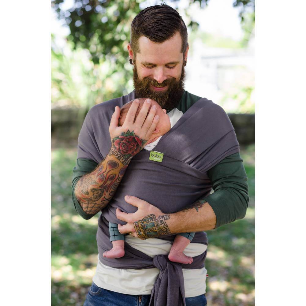 Boba Wrap - Organic - Dark Grey - Image 2