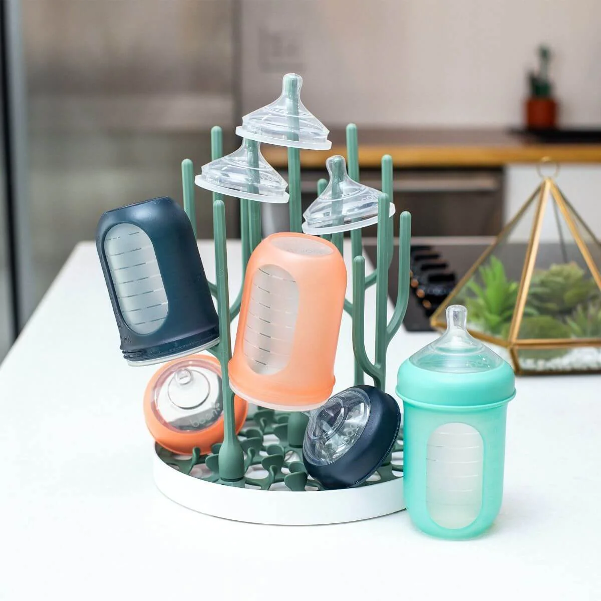 Boon Nursh Silicone Bottle 8oz 3pk - Image 4