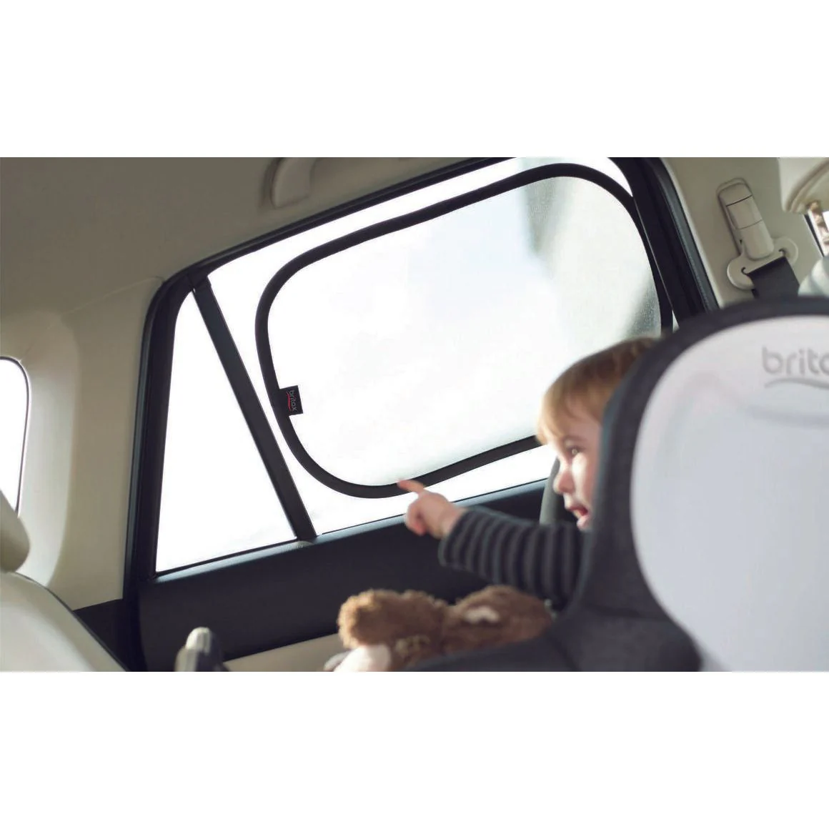 Britax EZ-Cling Window Shades 2pk - Image 2