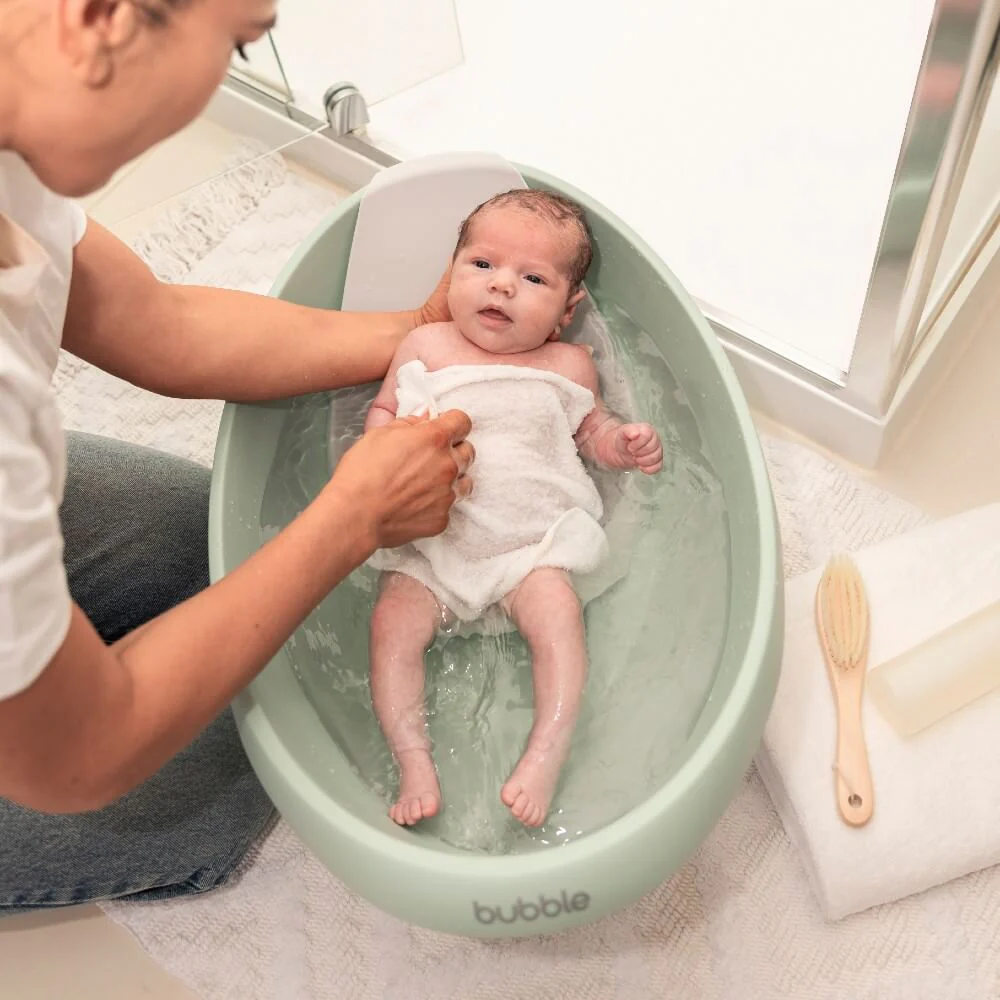 Bubble Cuddle Baby Bath with Newborn Support Insert - Image 7