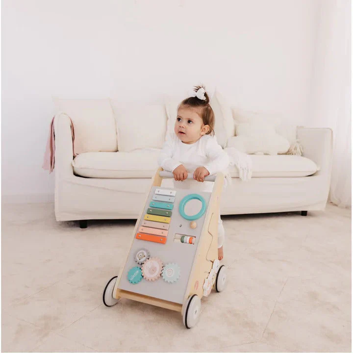 Bubble Wooden Activity Play Walker - Image 5