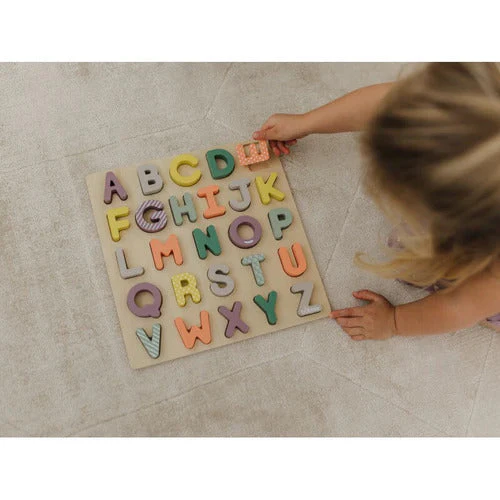 Bubble Wooden Alphabet Puzzle - Image 2