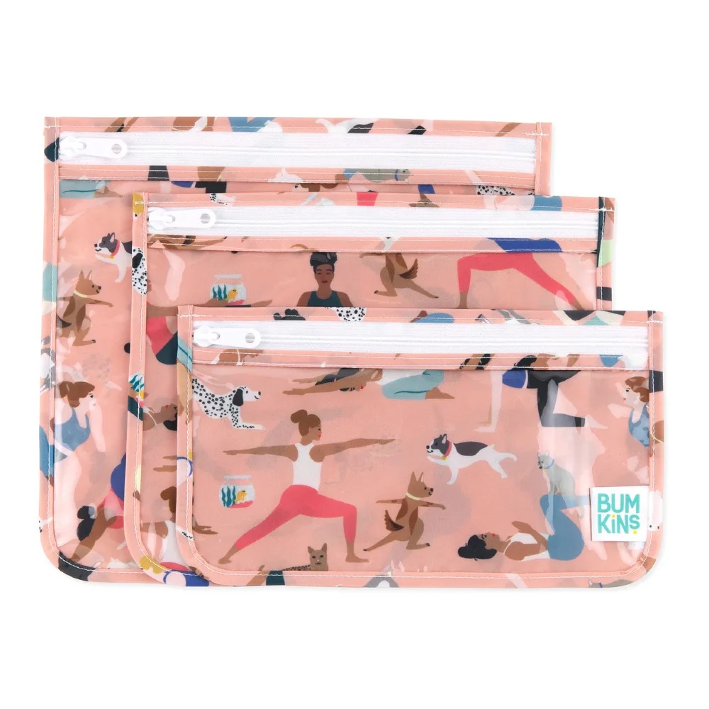 Bumkins Clear Travel Bag 3pk - Image 3