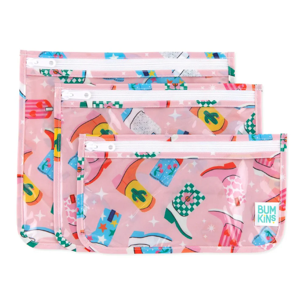 Bumkins Clear Travel Bag 3pk - Image 9
