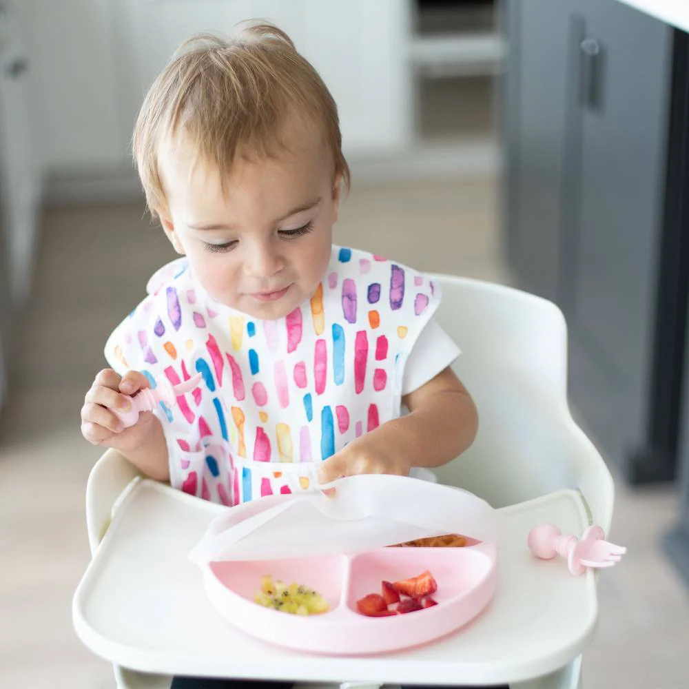 Bumkins Silicone Grip Dish + Lid - Image 5