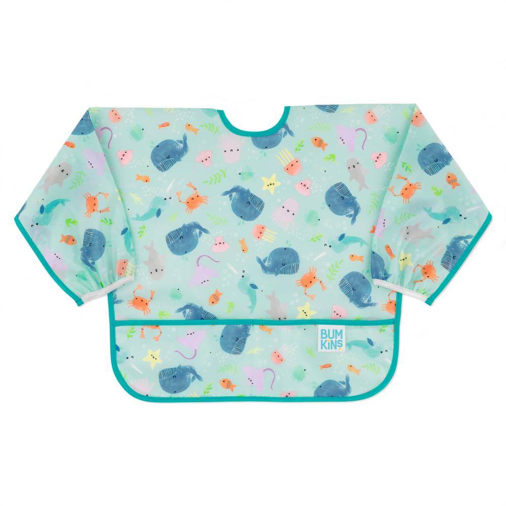 Bumkins Waterproof Sleeved Bib - Image 4
