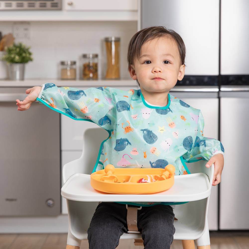 Bumkins Waterproof Sleeved Bib - Image 6
