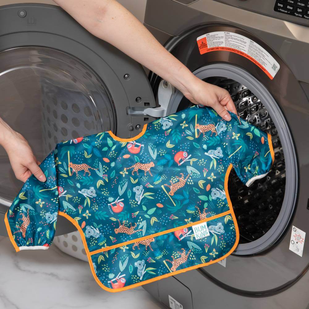 Bumkins Waterproof Sleeved Bib - Image 8