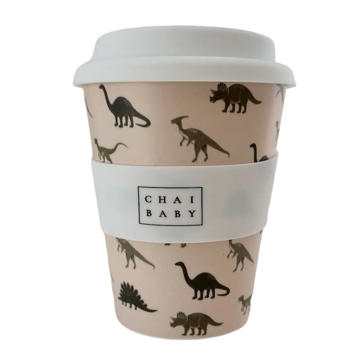 Chai Baby Adult Reusable Bamboo Coffee Cup - Image 2