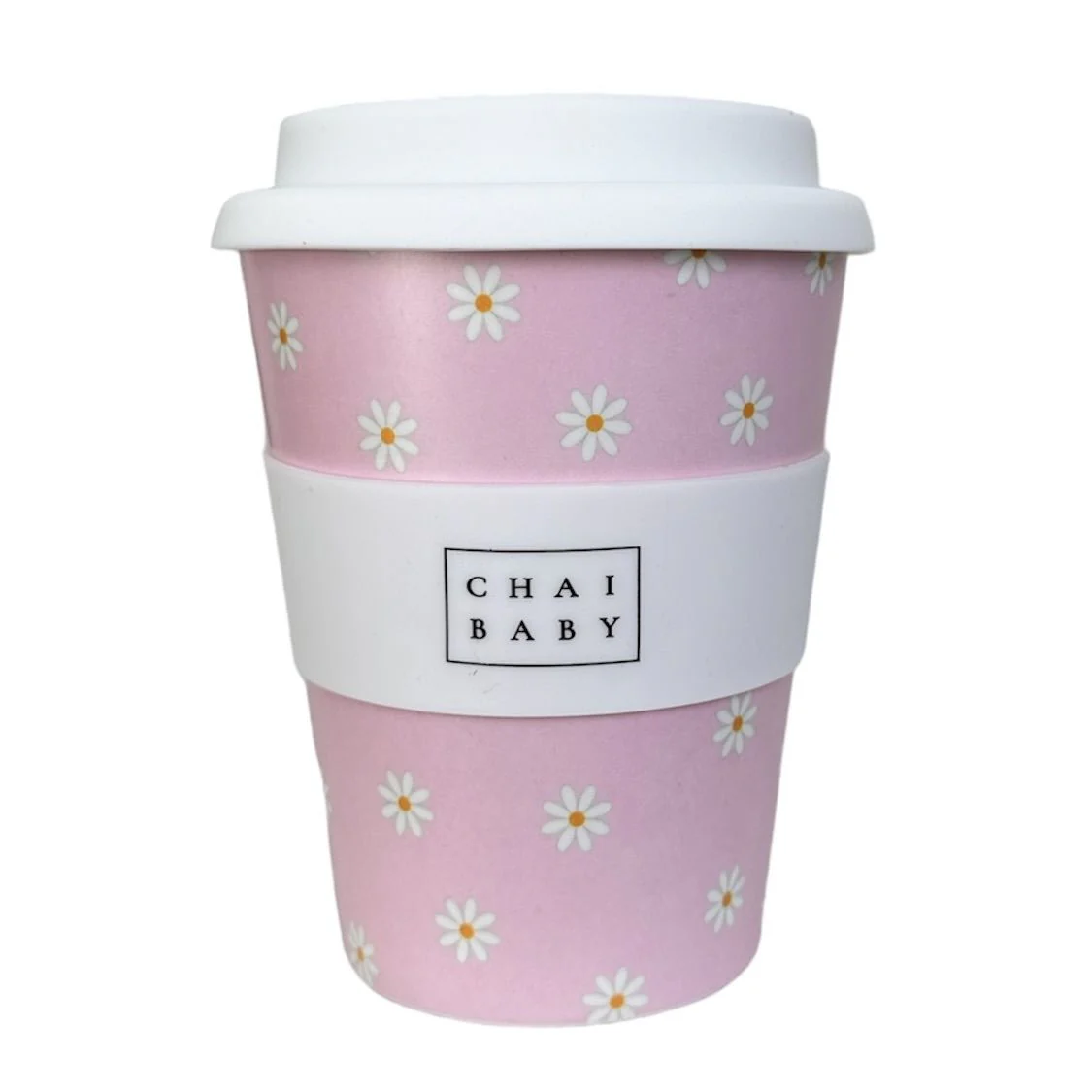 Chai Baby Adult Reusable Bamboo Coffee Cup - Image 3