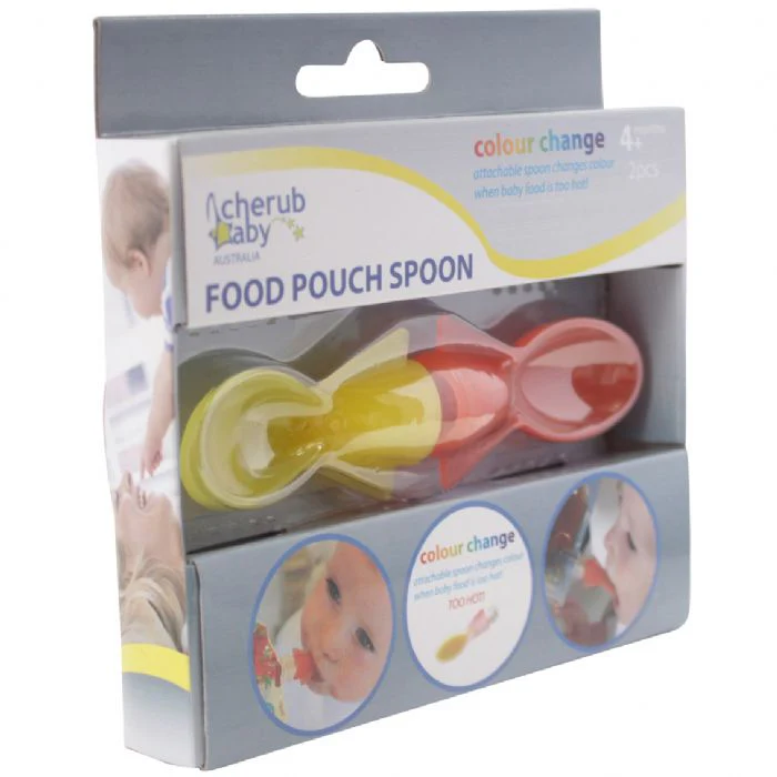 Cherub Baby Food Pouch Spoons 2pk - Image 6