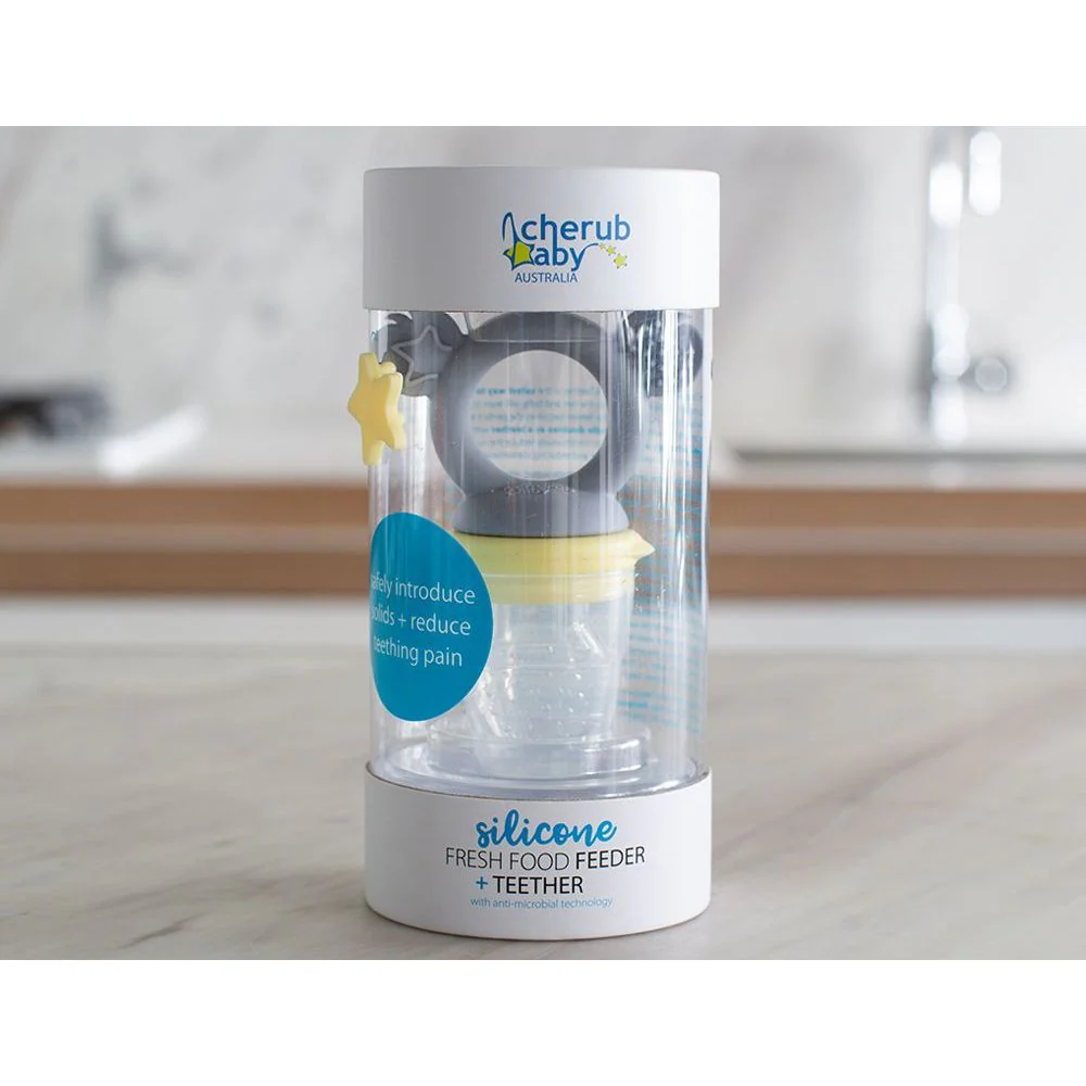 Cherub Baby Silicone Fresh Food Feeder & Tether - Image 9