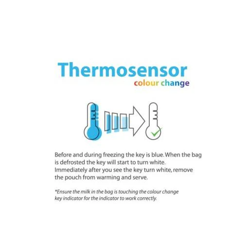 Cherub Baby ThermoSensor Re-usable Breast Milk Storage Bags 10pk - Image 3