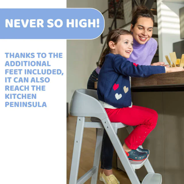 Chicco Crescendo Up Highchair Etna Black - Image 3