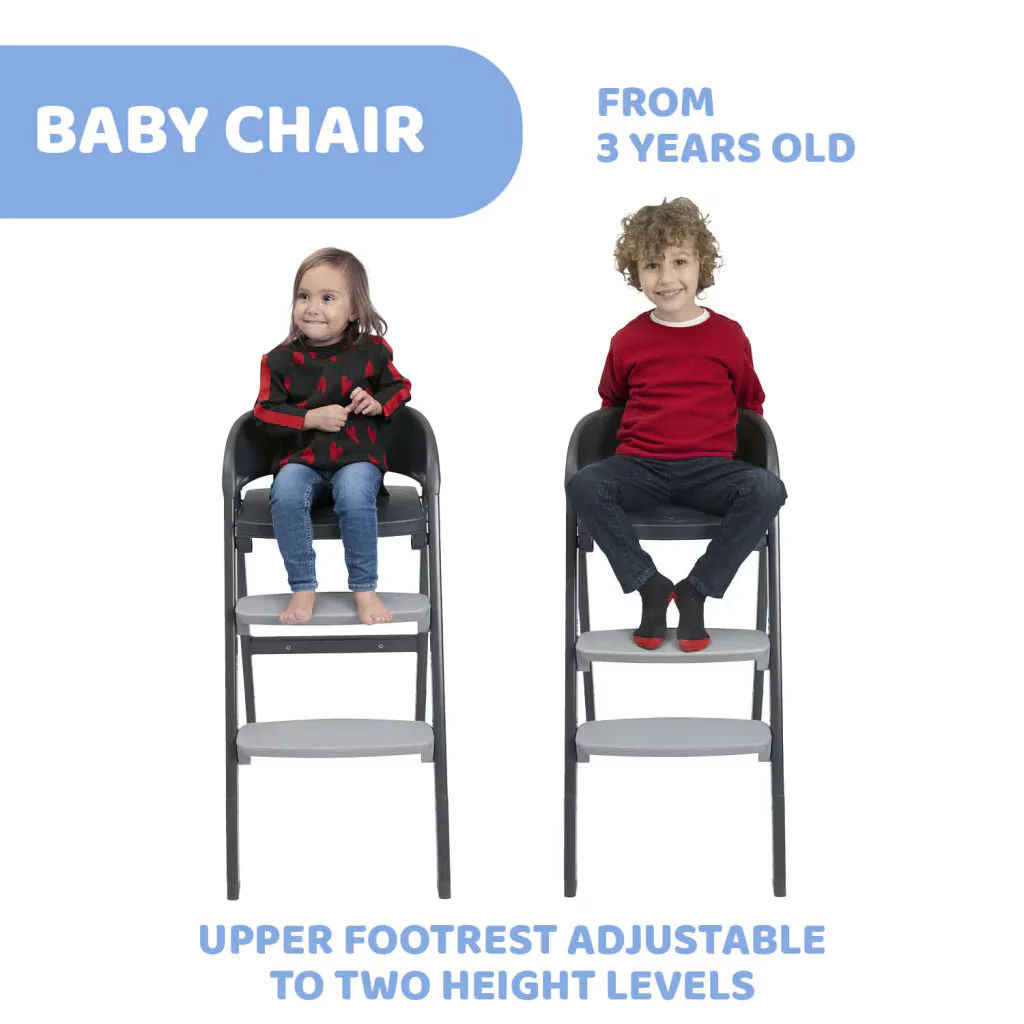 Chicco Crescendo Up Highchair Etna Black - Image 5