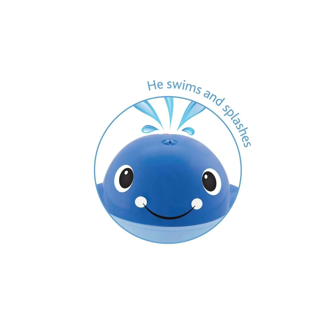 Chicco Sprinkler Whale Bath Toy - Image 2