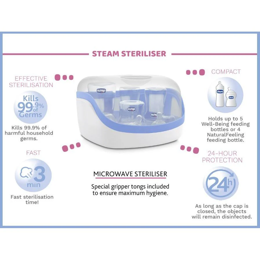 Chicco SterilNatural Microwave Steriliser - Image 2