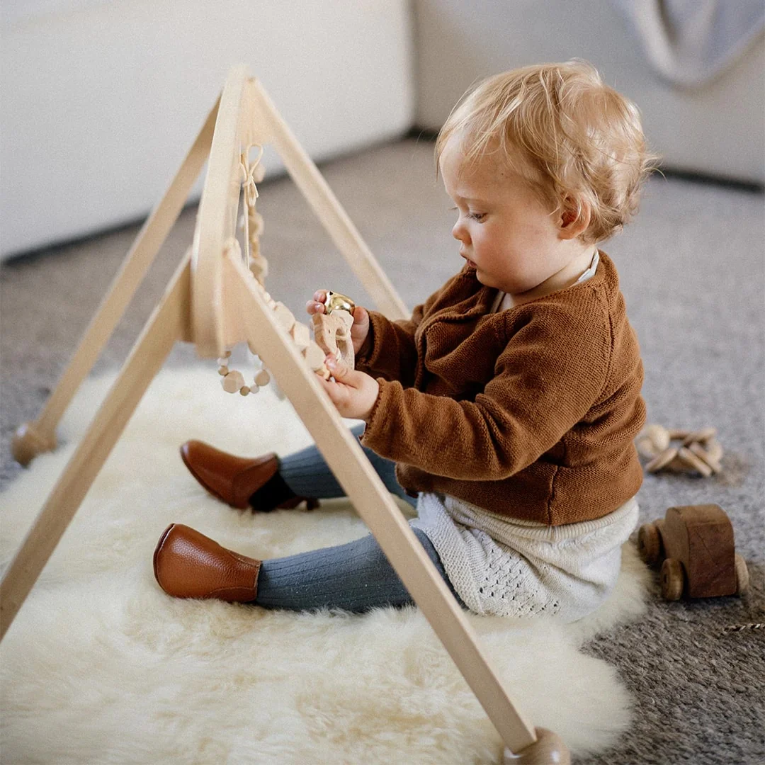 Classic New Zealand Play Sheepskin Baby Rug - Image 3