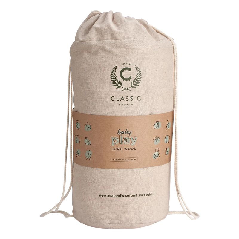 Classic New Zealand Play Sheepskin Baby Rug - Image 6