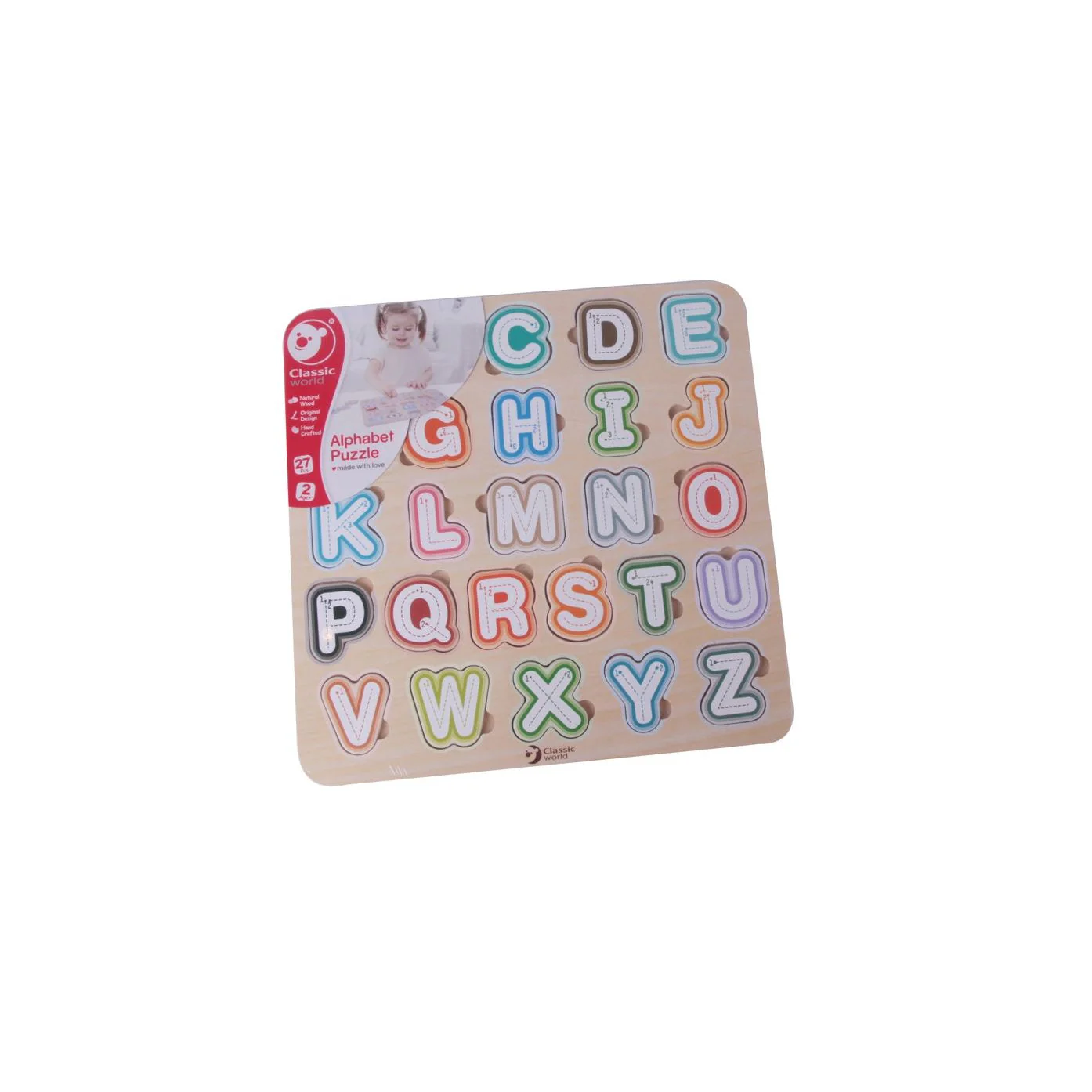 Classic World Alphabet Puzzle - Image 2