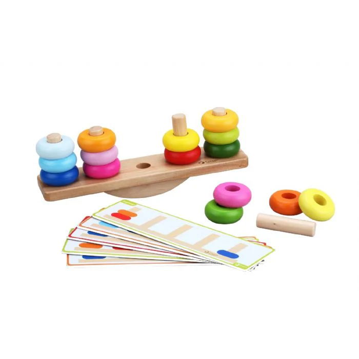 Classic World Balancing Stacking Game - Image 3