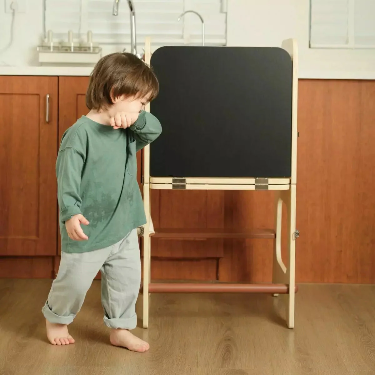Classic World Convertible Learning Tower and Table - Image 2
