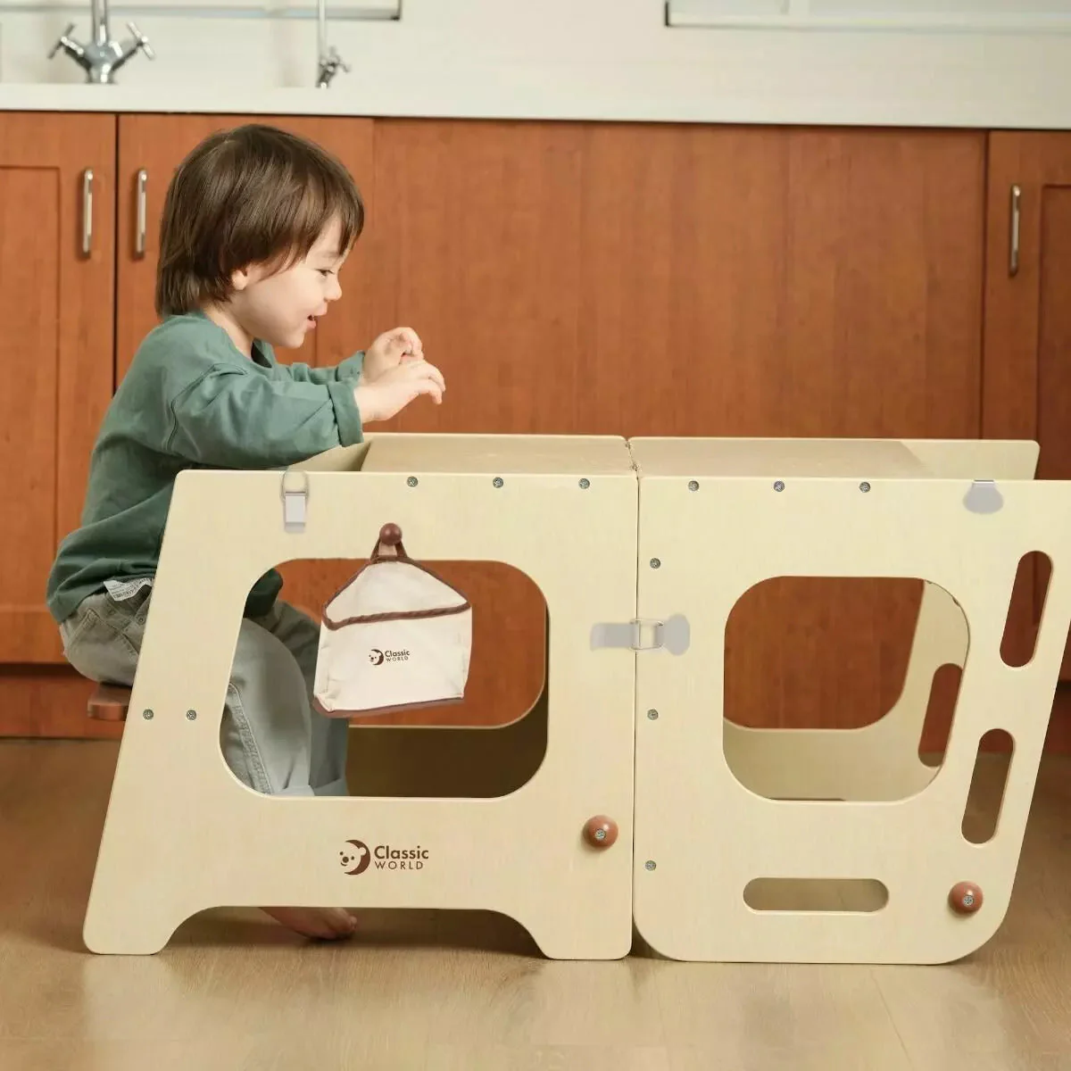 Classic World Convertible Learning Tower and Table - Image 3