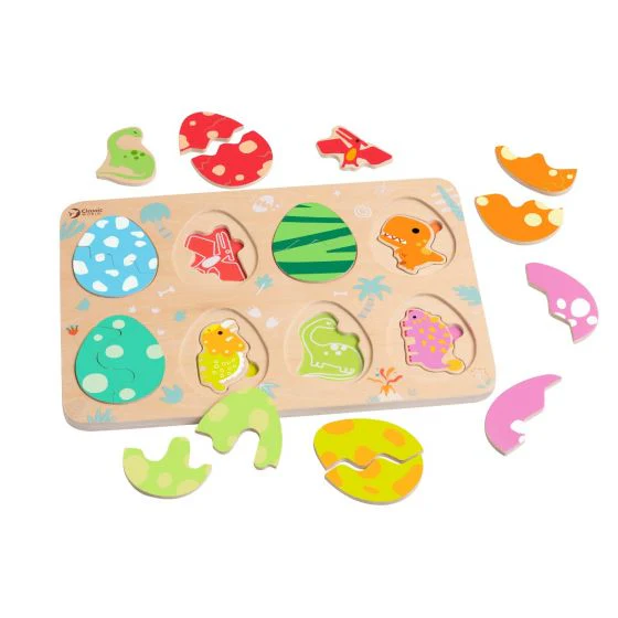 Classic World Dinosaur Puzzle - Layered
