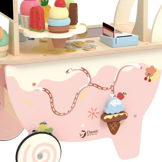 Classic World Ice Cream Cart - Image 2