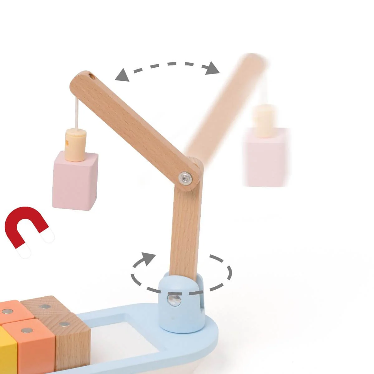 Classic World Kids Wooden Block Boat - Image 4