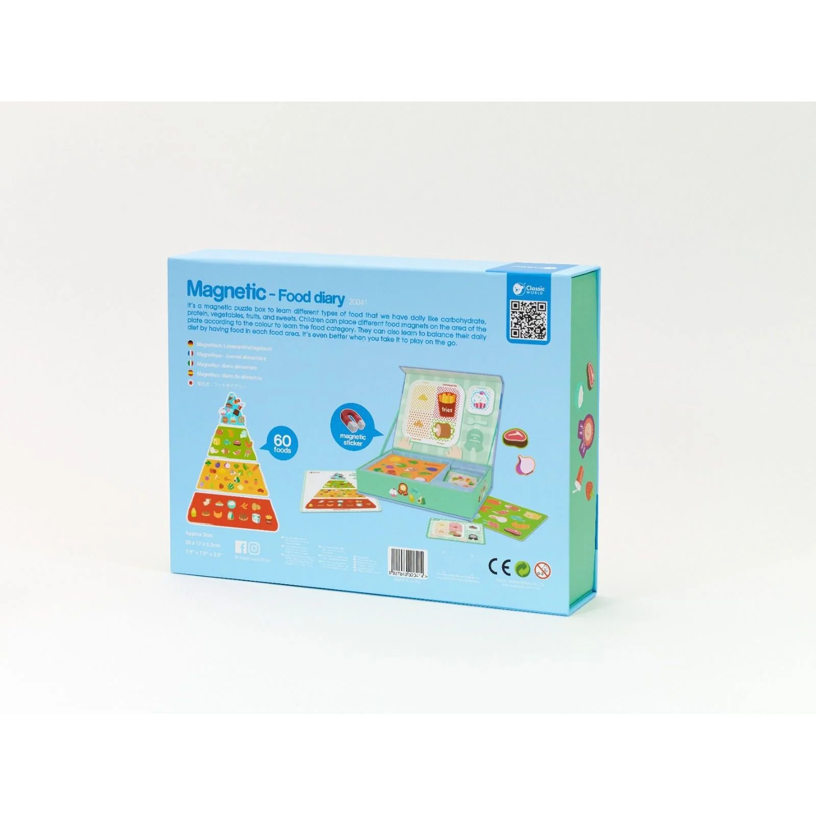 Classic World Magnetic Food Diary Puzzle - Image 4