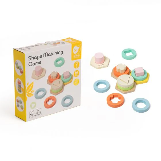 Classic World Shapes Matching Game