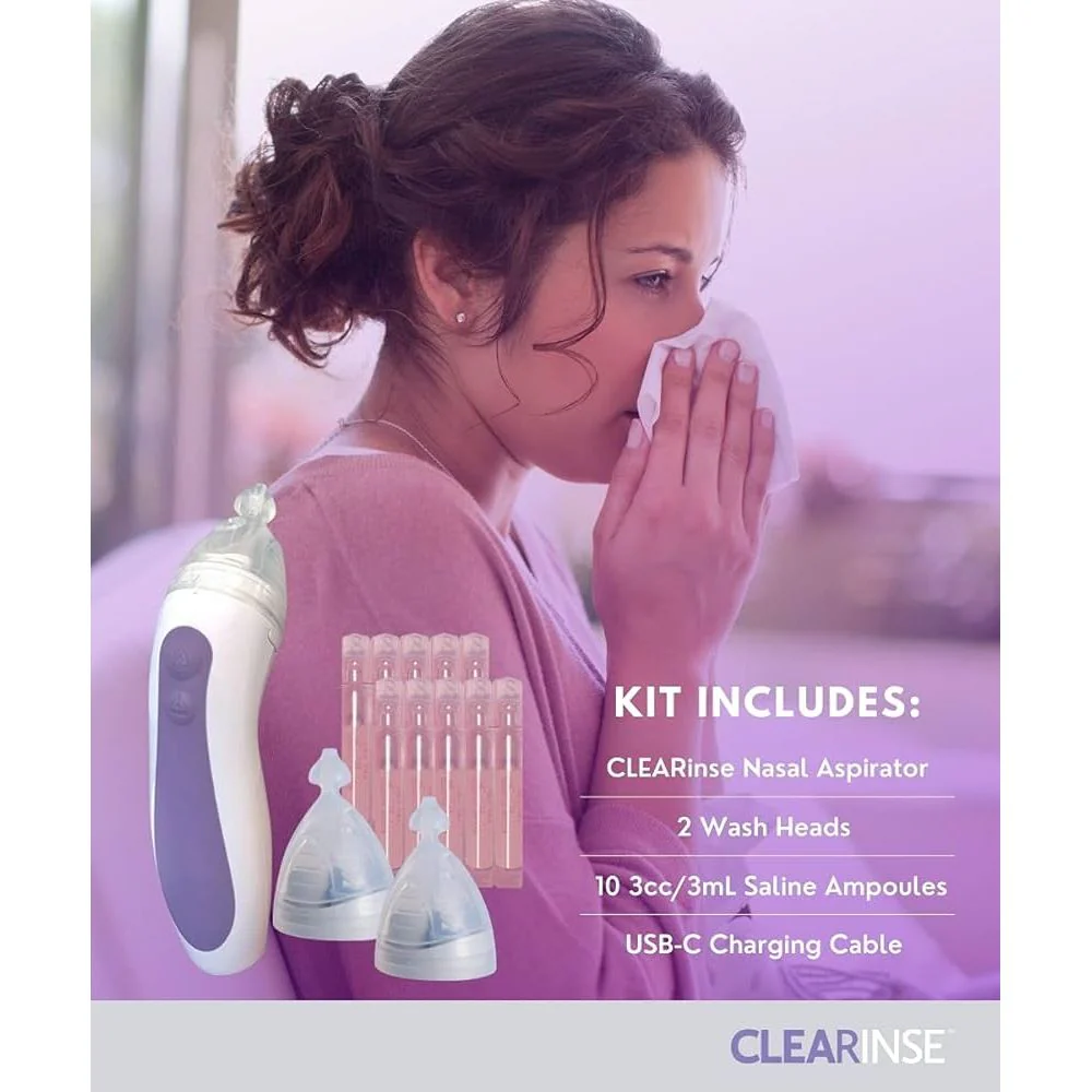 CLEARinse Electric Nasal Aspirator Starter Kit - Image 3