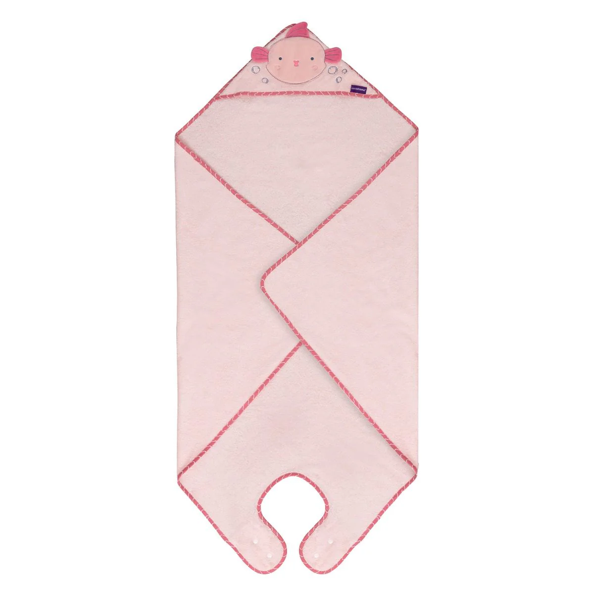 ClevaMama Bamboo Extra Large Apron Baby Bath Towel - Image 8