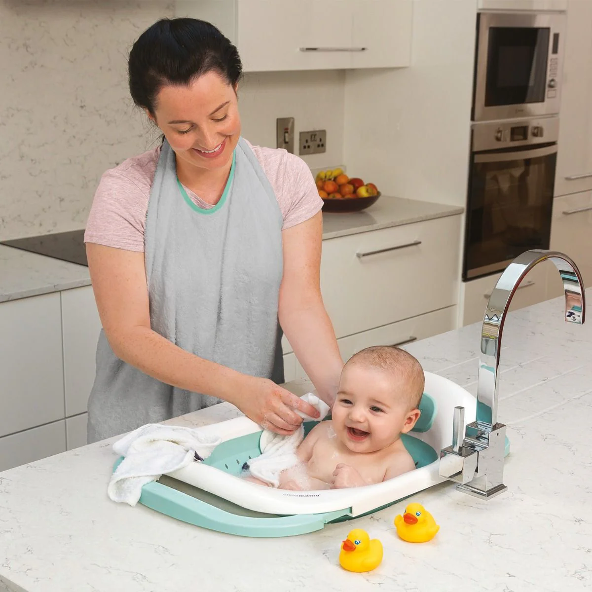 ClevaMama ClevaBath® The Baby Sink Bath - Image 2