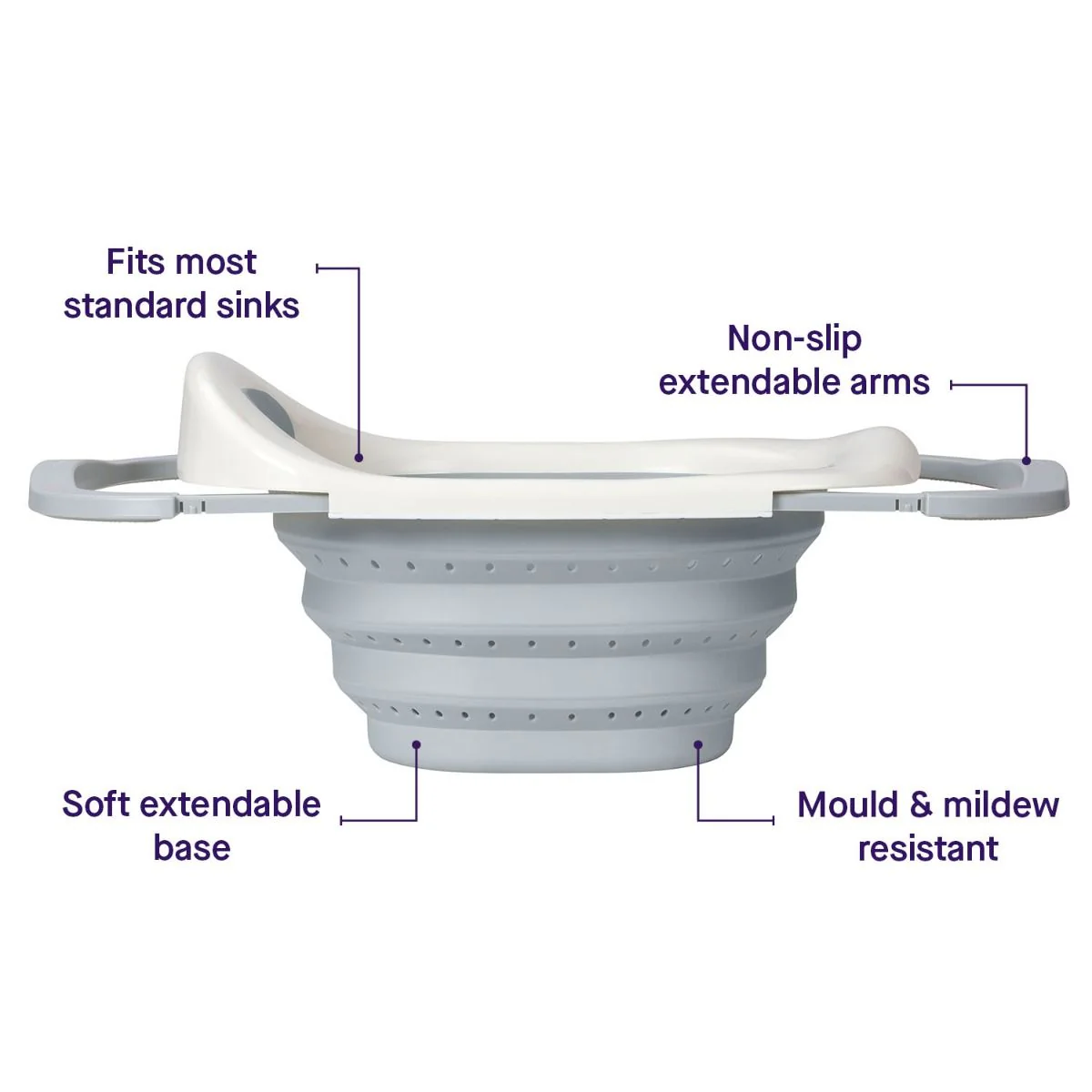 ClevaMama ClevaBath® The Baby Sink Bath - Image 3