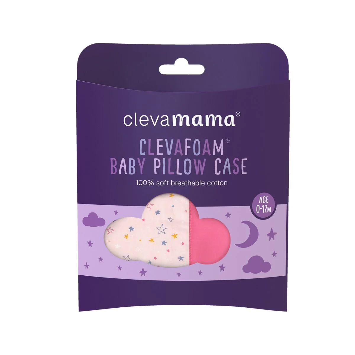 ClevaMama ClevaFoam Baby Pillow Case - Image 2