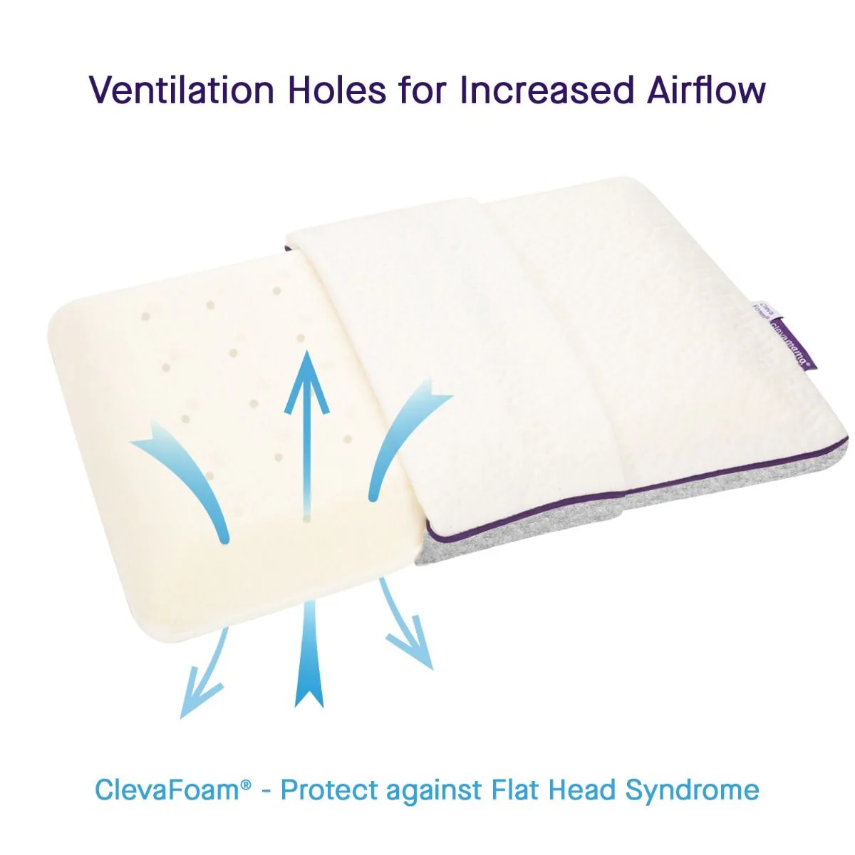 ClevaMama ClevaFoam Toddler Pillow - Image 6