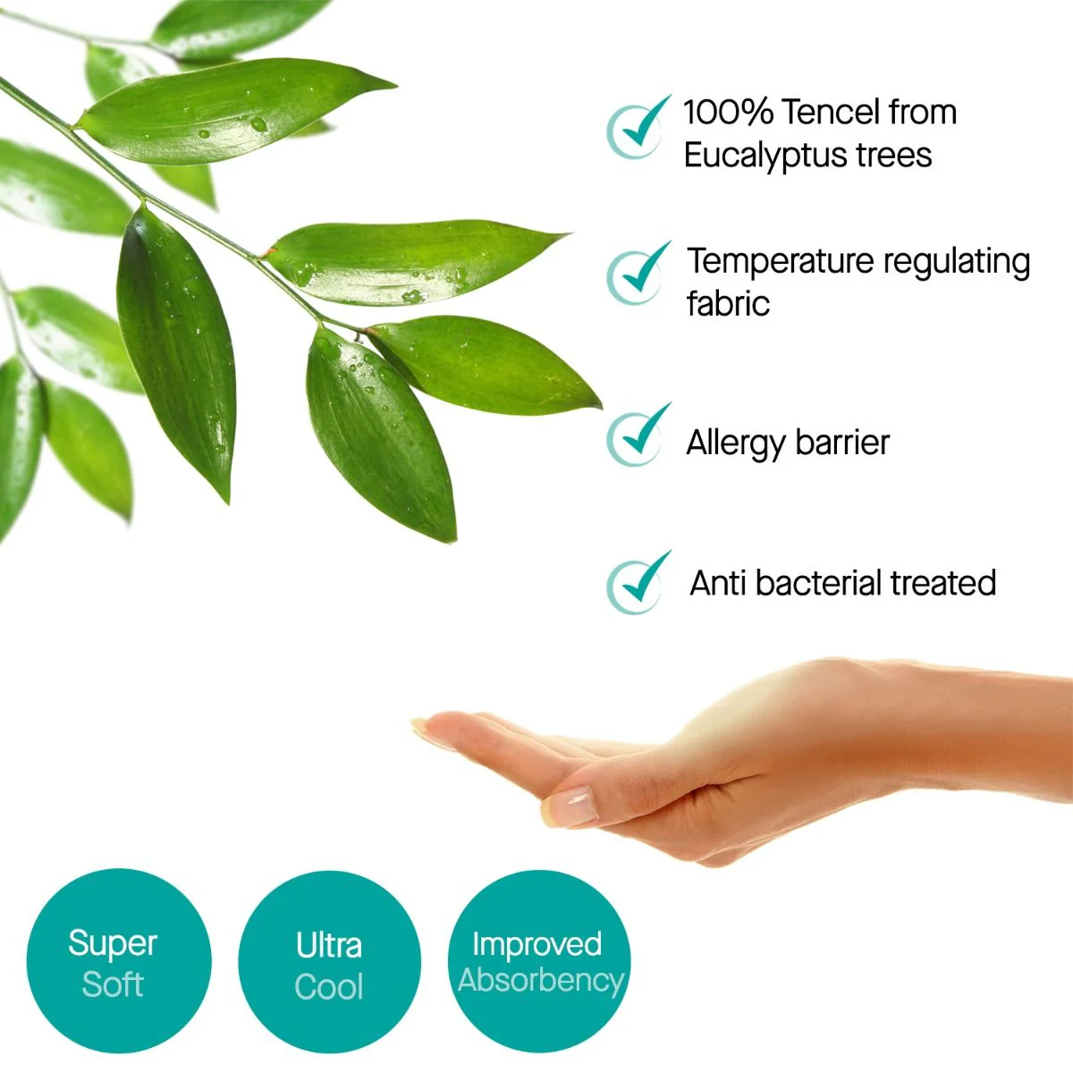 ClevaMama Tencel Waterproof Mattress Protector - Image 7