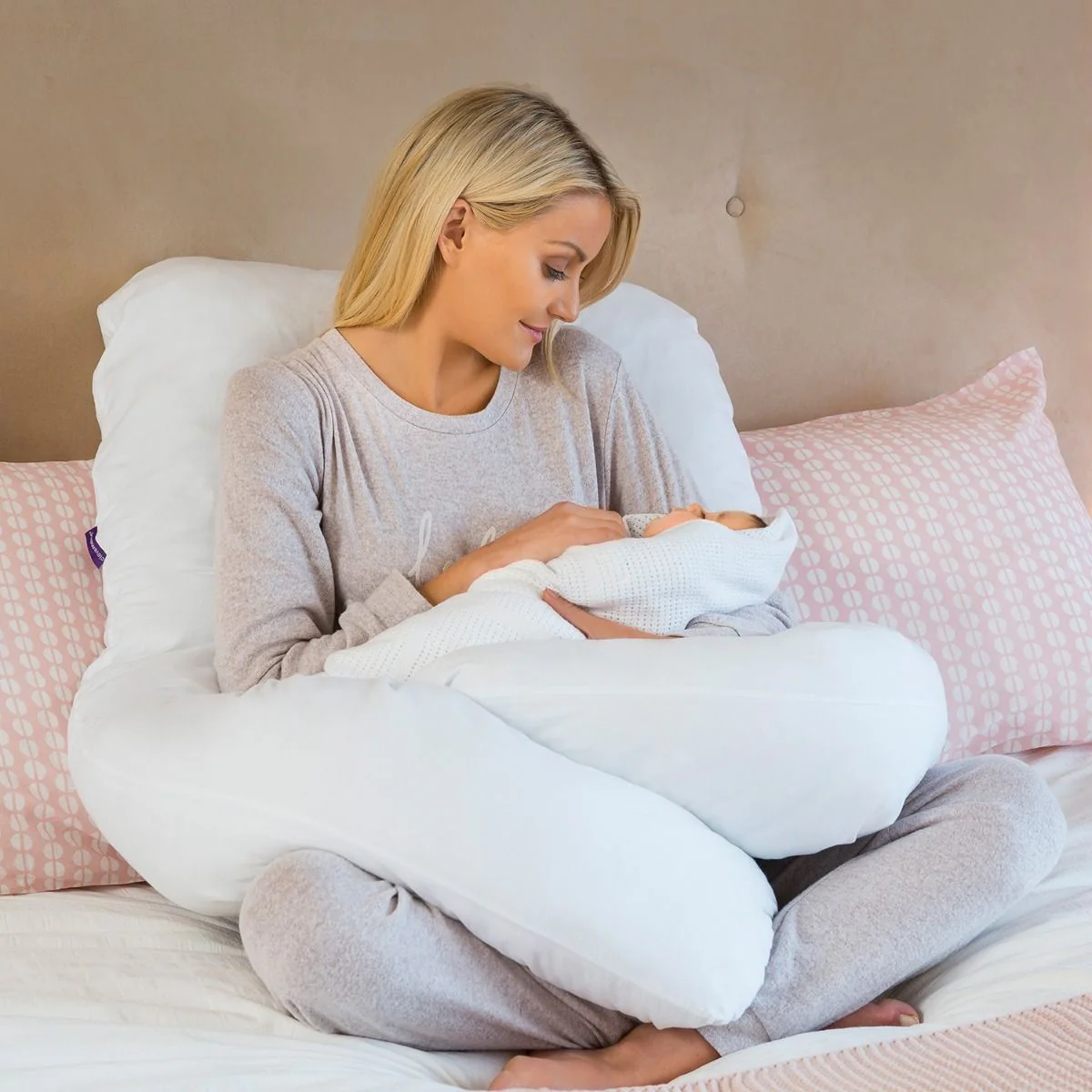 ClevaMama Therapeutic Body & Bump Maternity Pillow - Image 4