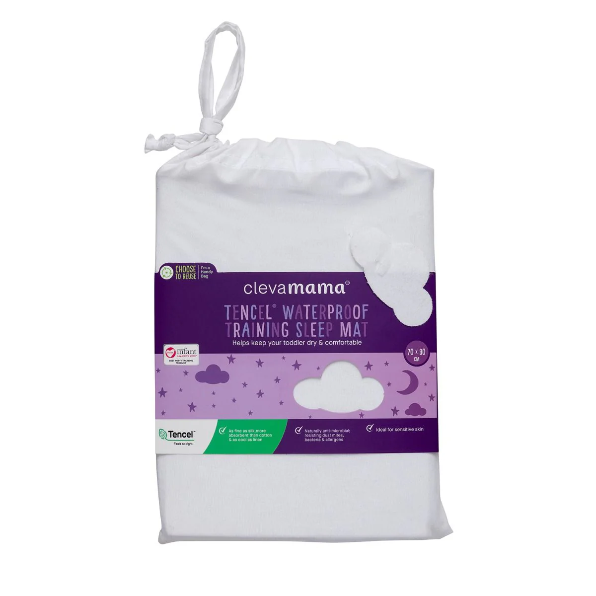 ClevaMama Waterproof Toilet Training Sleep Mat - Image 3