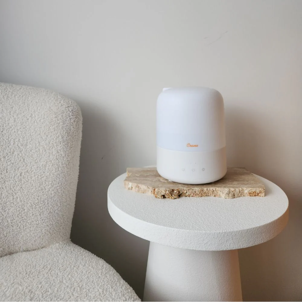 Crane 3 in 1 Cool Mist Humidifier with Aroma Diffuser & Sleep Support Light - Image 6