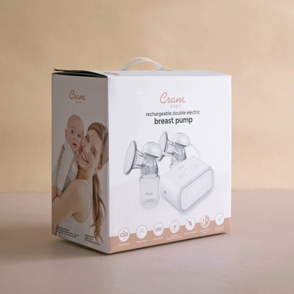 Crane Rechargeable Double Electric Breast Pump - Image 7
