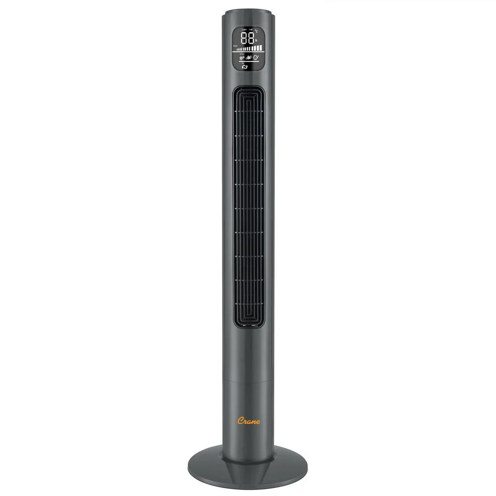 Crane Tower Fan and Air Circulator (116cm)