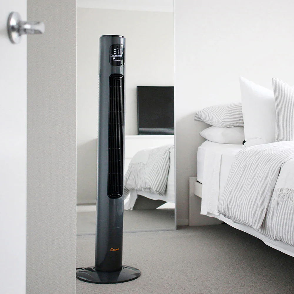 Crane Tower Fan and Air Circulator (116cm) - Image 4