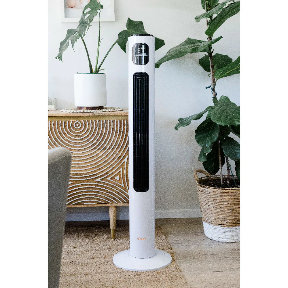 Crane Tower Fan and Air Circulator (116cm) - Image 7