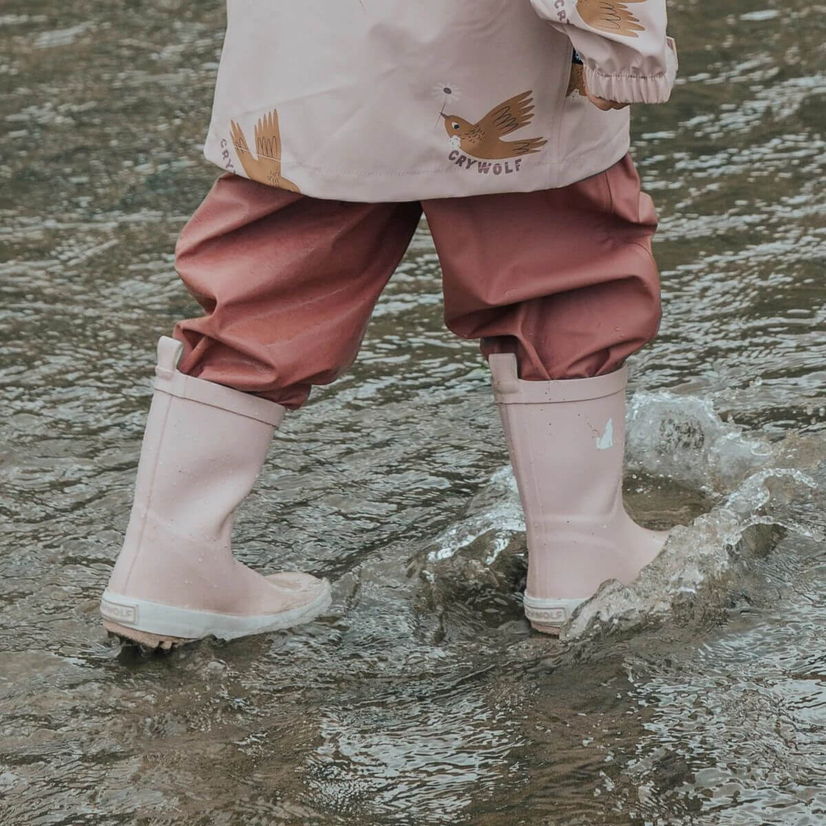 Crywolf Rain Boots - Dusty Pink - Image 4